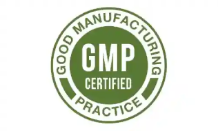manufactured using GMP certified processes for consistent quality control